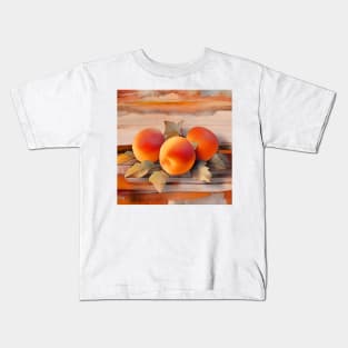 Still Life with Peaches Kids T-Shirt